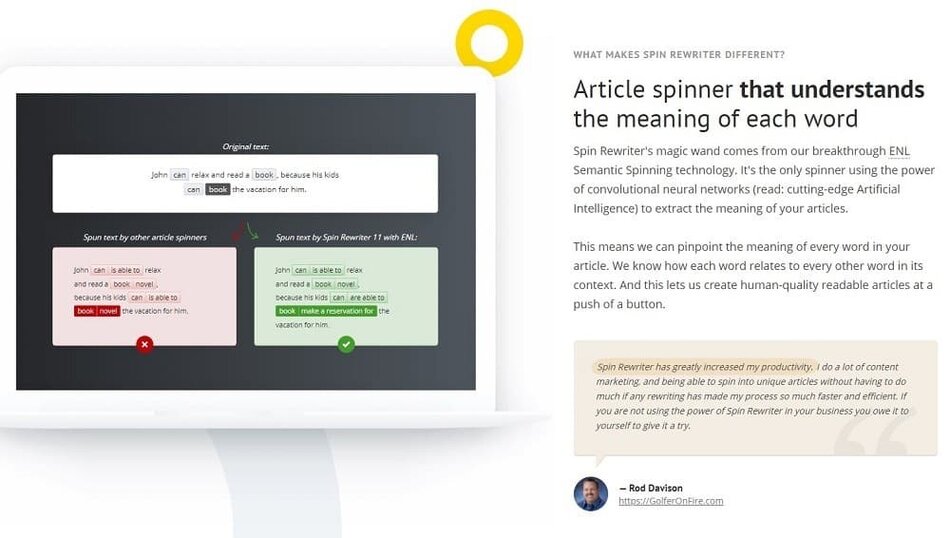 Spin Rewriter 10 Review : Spinrewriter10 - Reddit