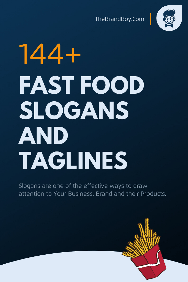 188 Catchy Fast Food Slogans And Taglines Thebrandboy This statistic shows the 10 most valuable fast food chains worldwide in 2019. catchy fast food slogans and taglines
