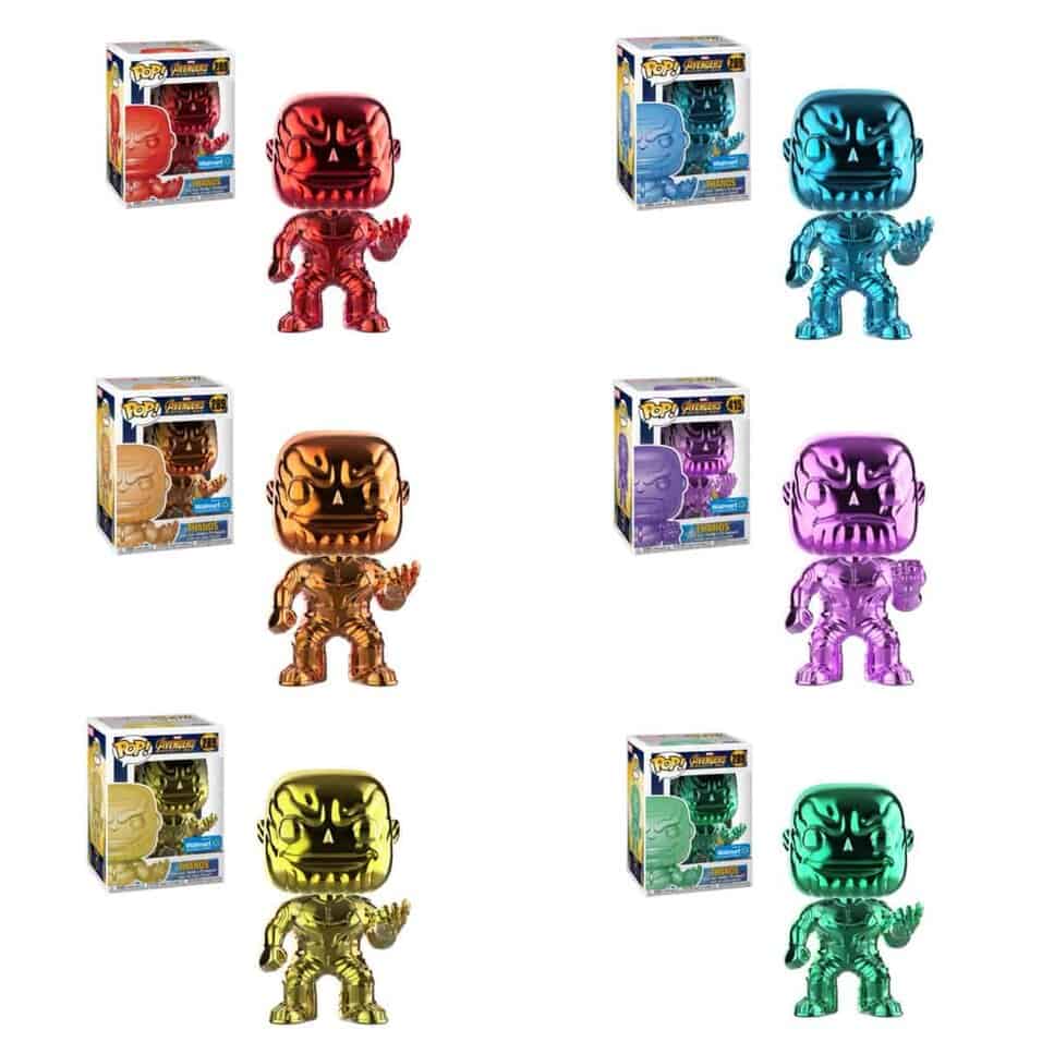 funko pop thanos chrome