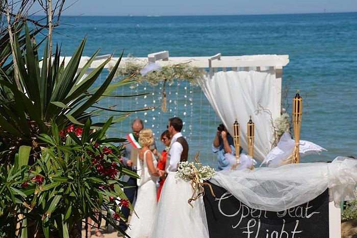 Legally Binding Civil Beach Wedding In Italy Venue Spotlight