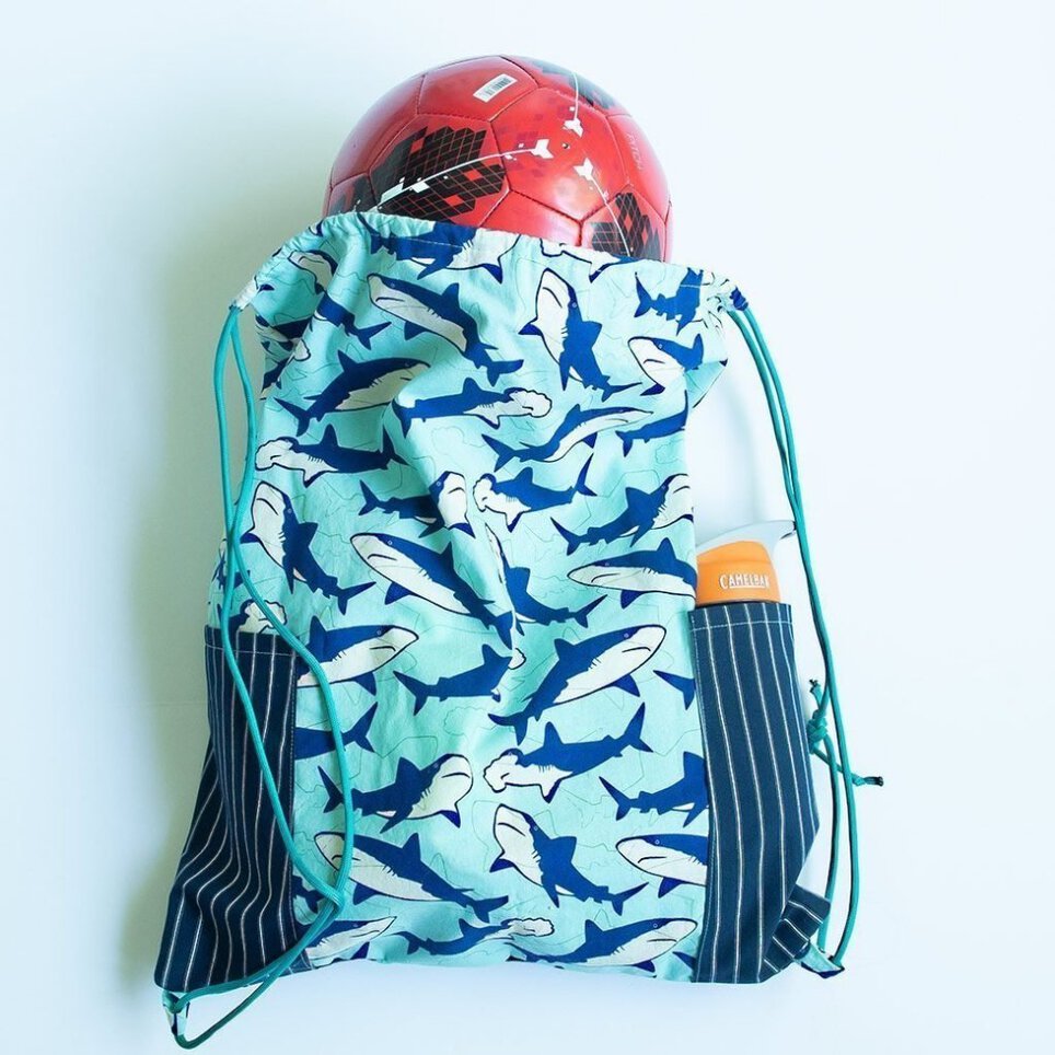 Drawstring Library Bag Pattern Free 2025 www