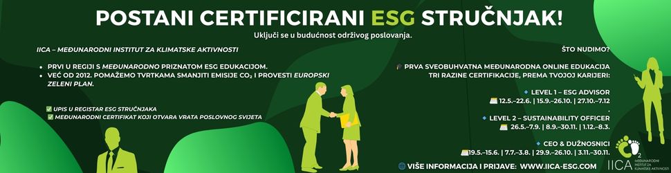 Postani certificirani ESG stručnjak!