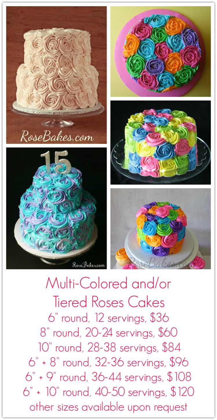 How To Charge For Cakes Rose Bakes