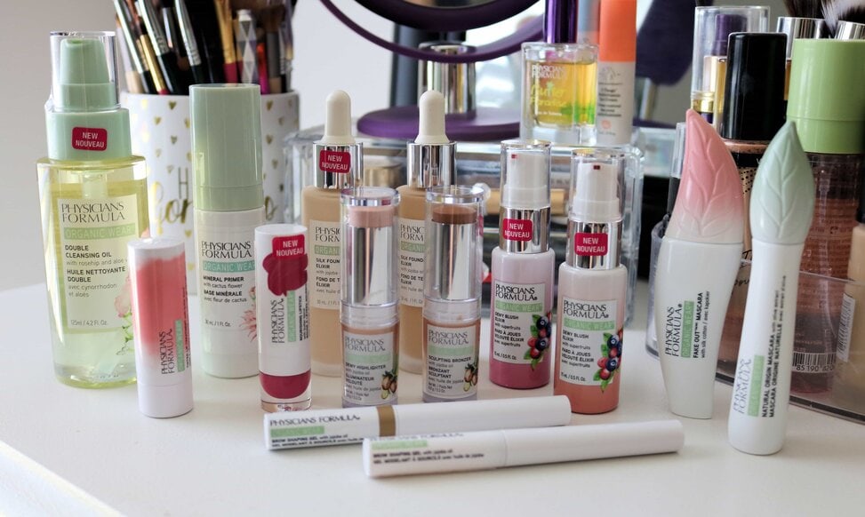 physicians formula organic wear silk foundation elixir swatches