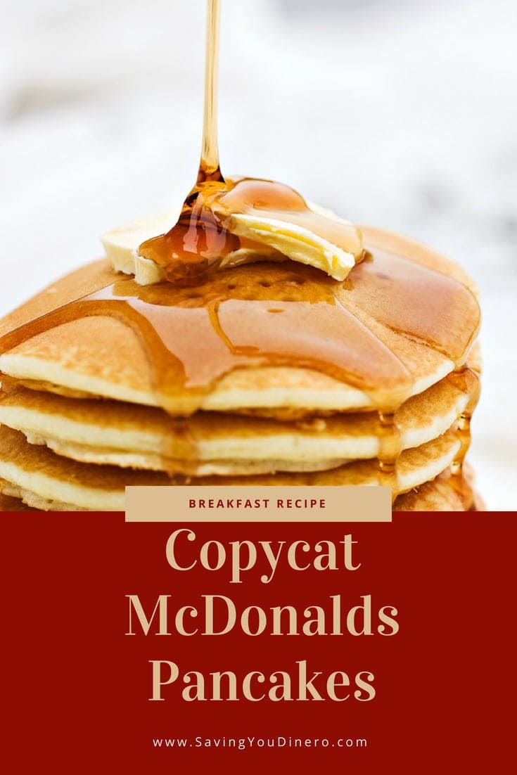 Mcdonalds Pancake Recipe Great Freezer Recipe Saving You Dinero Suesser kann ein weckruf nicht sein: mcdonalds pancake recipe great