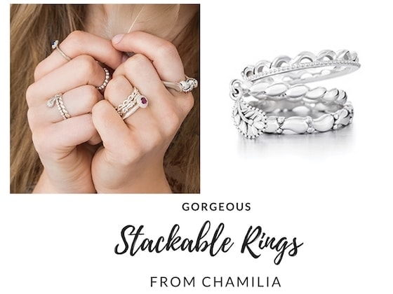 chamilia stacking rings