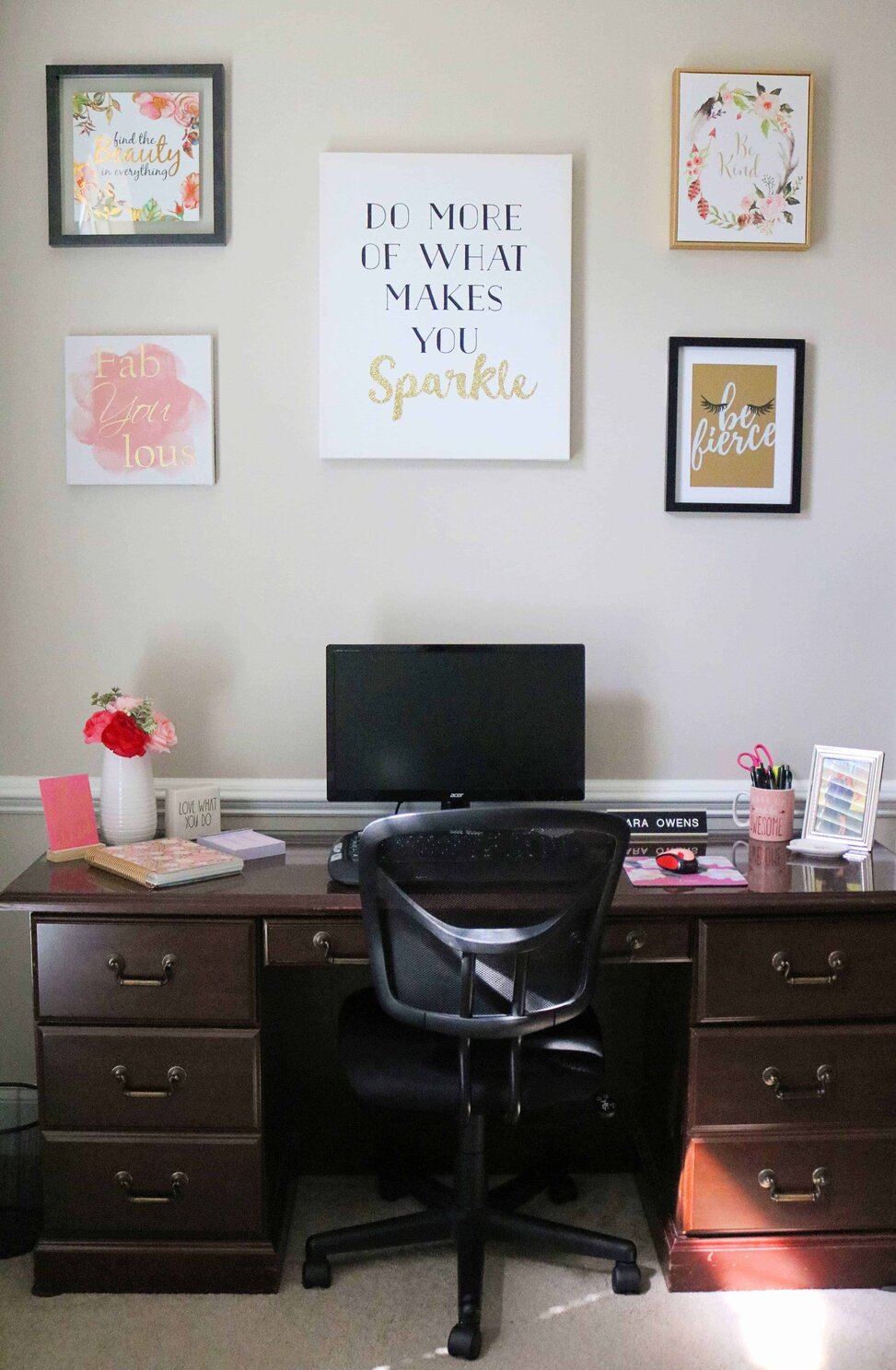 Tips For Decorating A Home Office My Home Office Reveal Kindly Unspoken