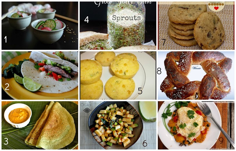 Hearth And Soul Blog Hop 5 12 14 Cooking With Sprouts Edition Zesty South Indian Kitchen