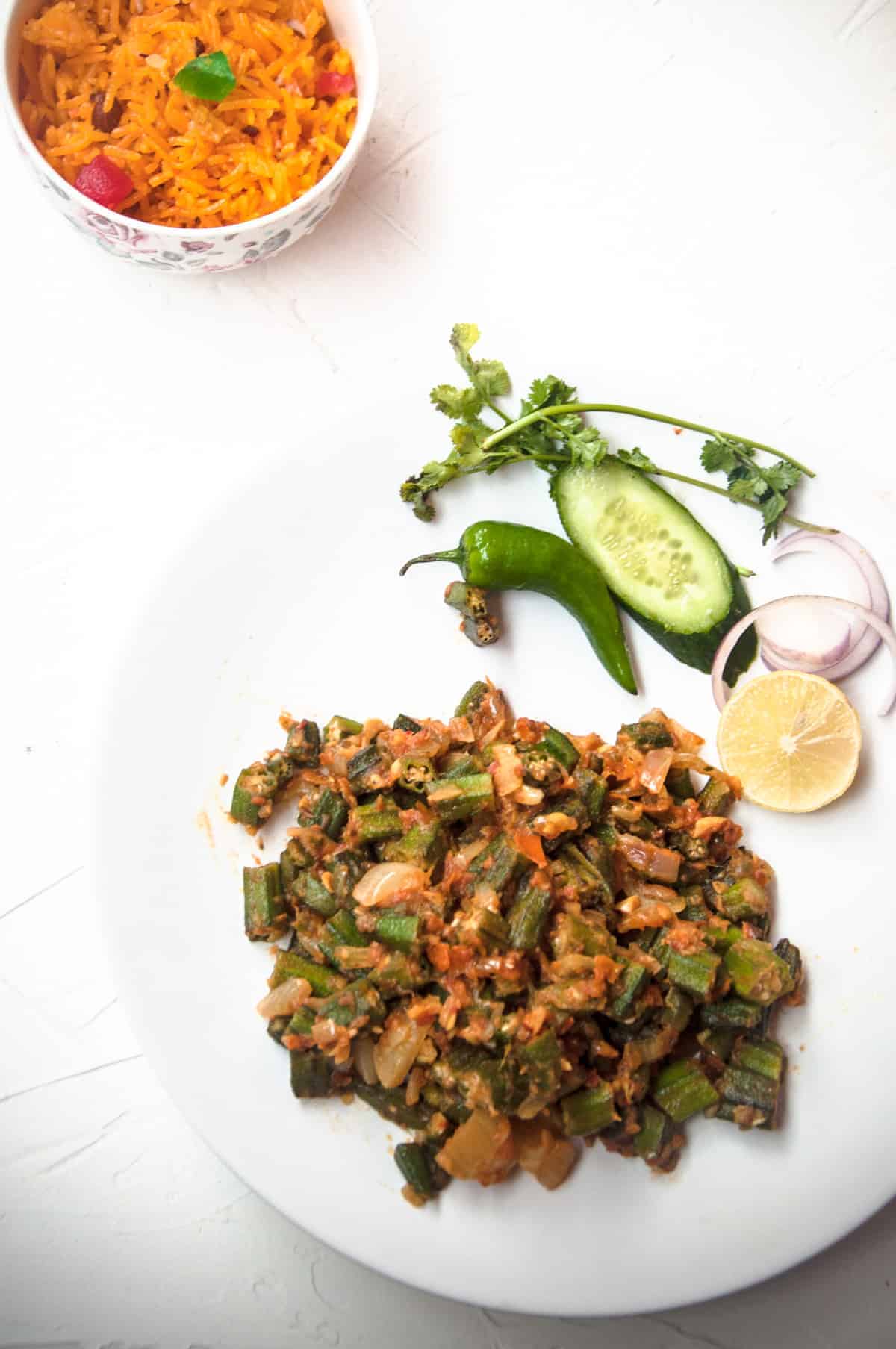 Bhindi Recipe Pakistani Okra Masala Recipe52 Com
