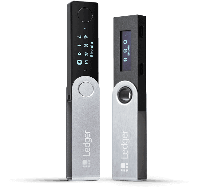 Ledger Nano X hardware wallet.