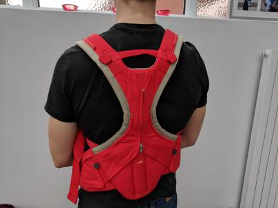 baby carrier with back support