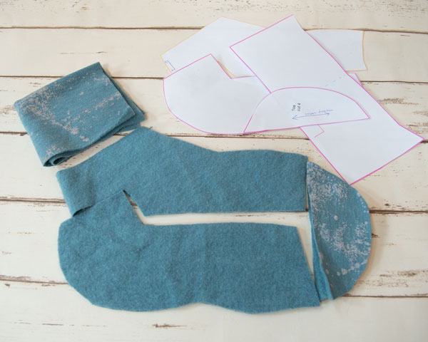 Printable Sock Sewing Pattern Pattern Stencils