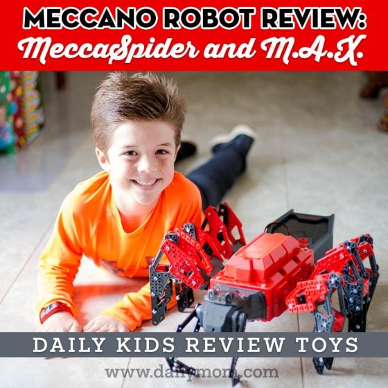 meccano robot spider