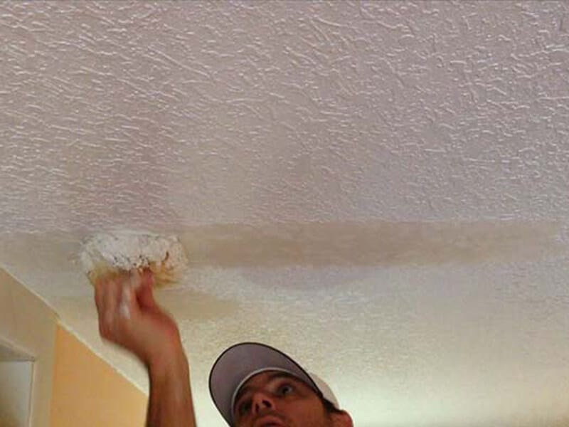 Proper Way To Paint Popcorn Ceiling Shelly Lighting