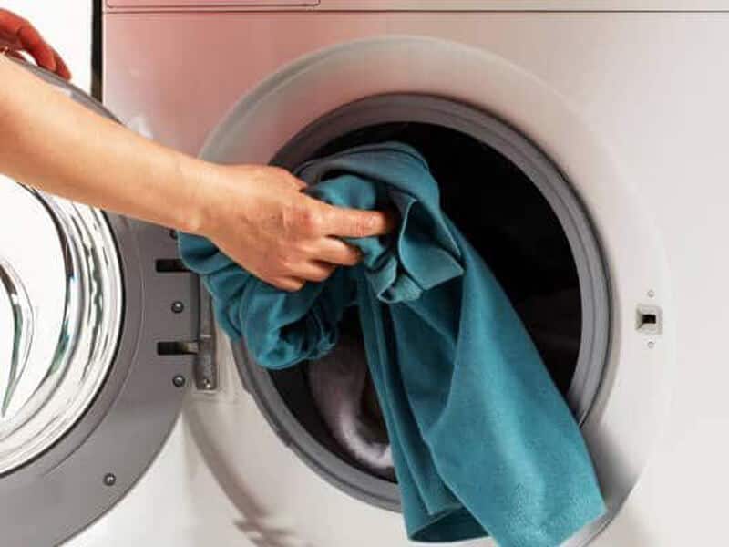 how to shrink a polyester and cotton shirt