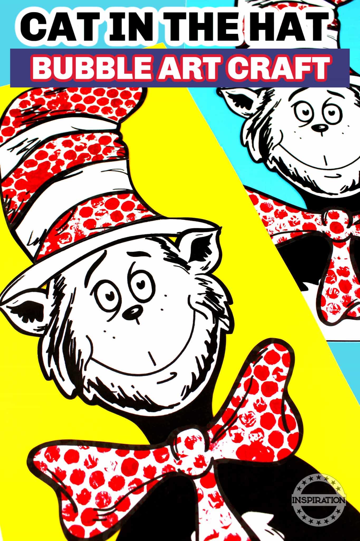 Cat in the Hat Art Project for Kids · The Inspiration Edit Throughout Blank Cat In The Hat Template