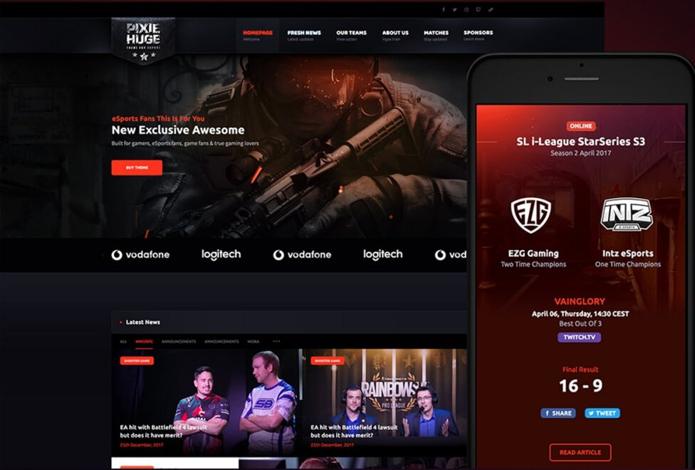 Good Games - eSports & Magazine Gaming Template