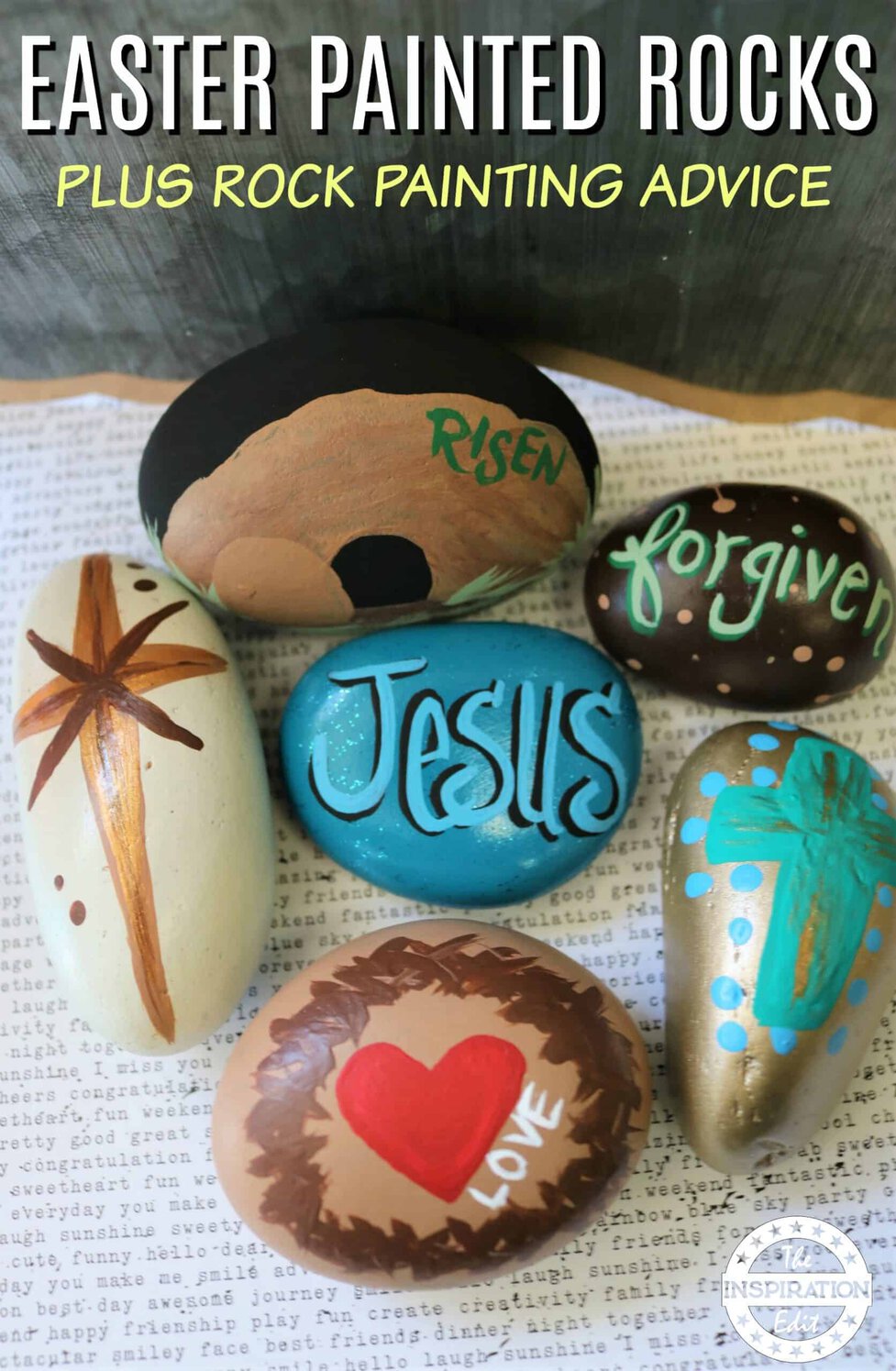 religious rock painting