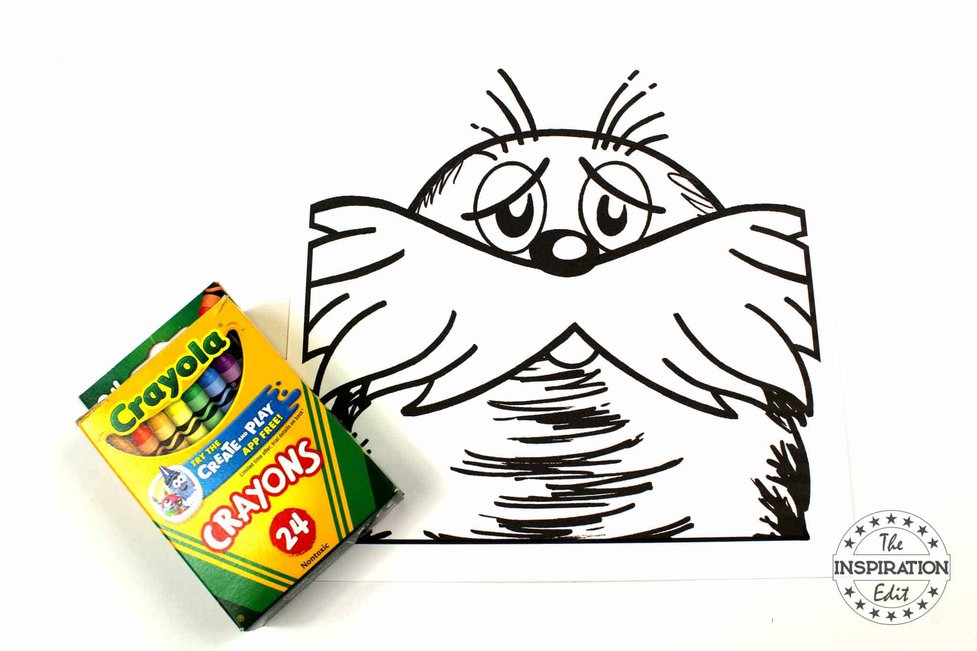 the lorax coloring pages to print