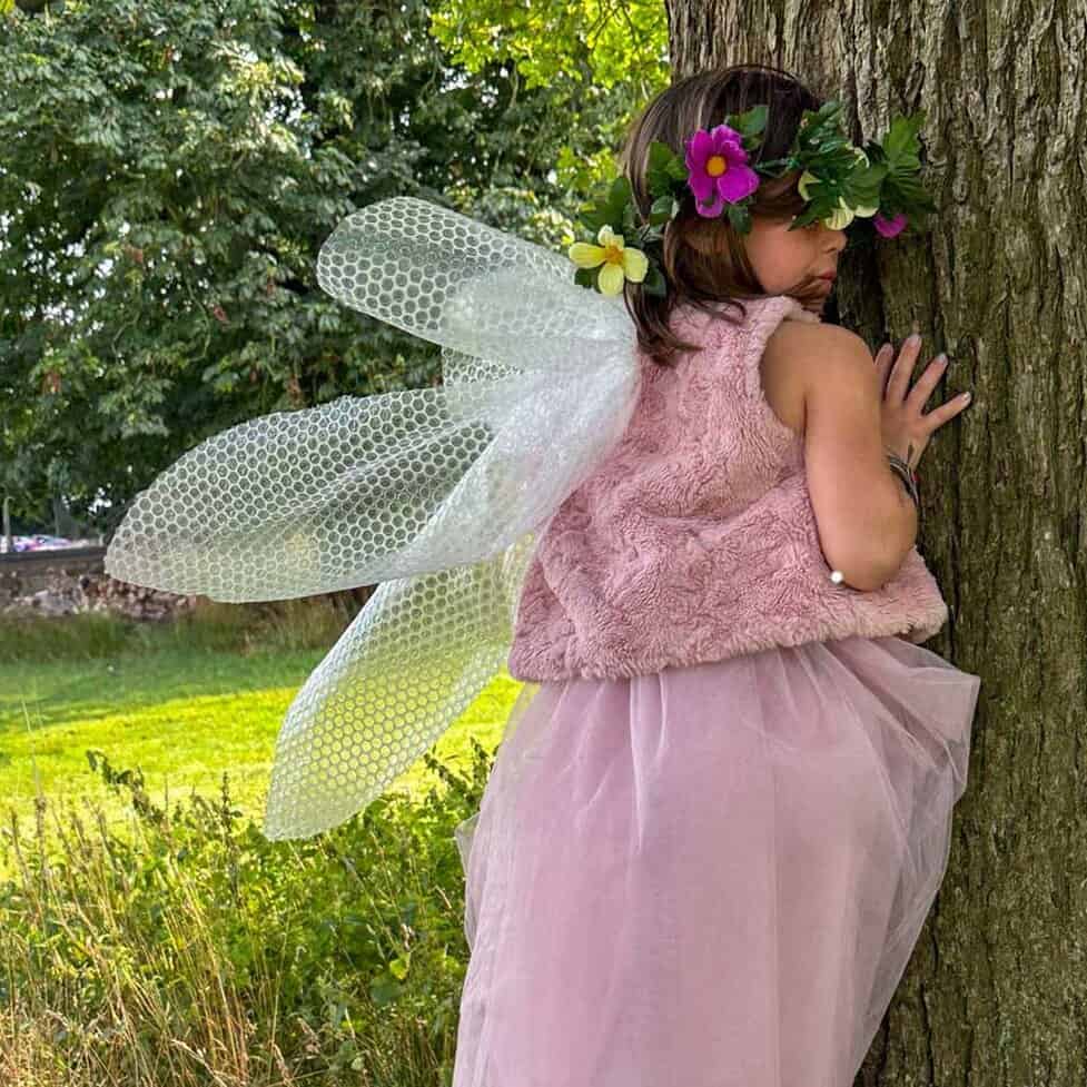 how to make fairy dress at home DIY Woodland Fairy Costume