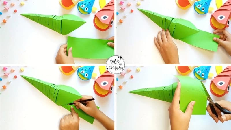 How To Make A Paper Fish For Kids