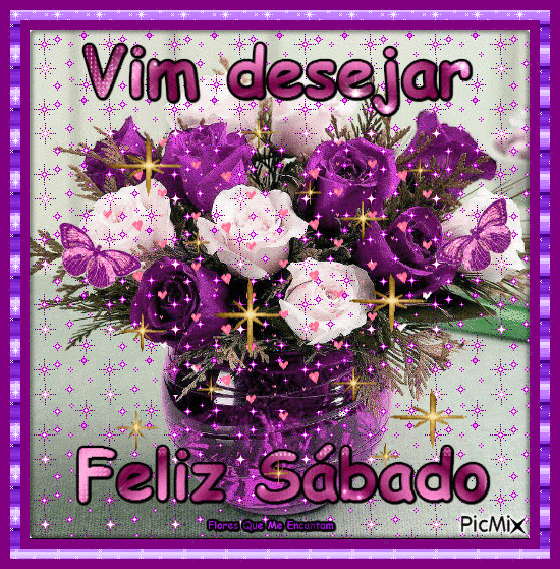 Imagens de Bom Dia Sábado Feliz, Abençoado e Carinhoso Com Gifs