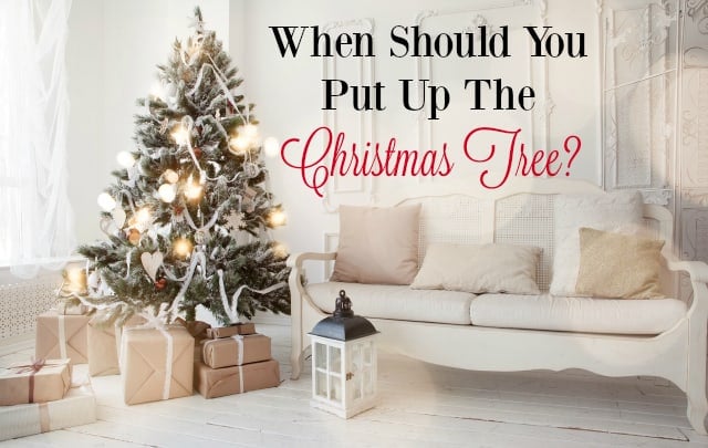 When Should You Put Up The Christmas Tree Mom Needs Chocolate