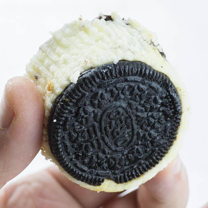 Mini Oreo Cheesecake Recipe Oreo Cheesecake Cupcakes