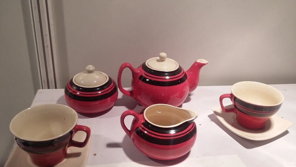 Glaze Pottery In Home Oven Spinning Pots