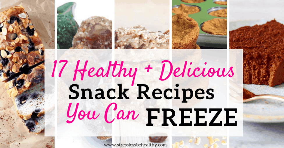 17 Healthy And Delicious Snack Recipes You Can Freeze