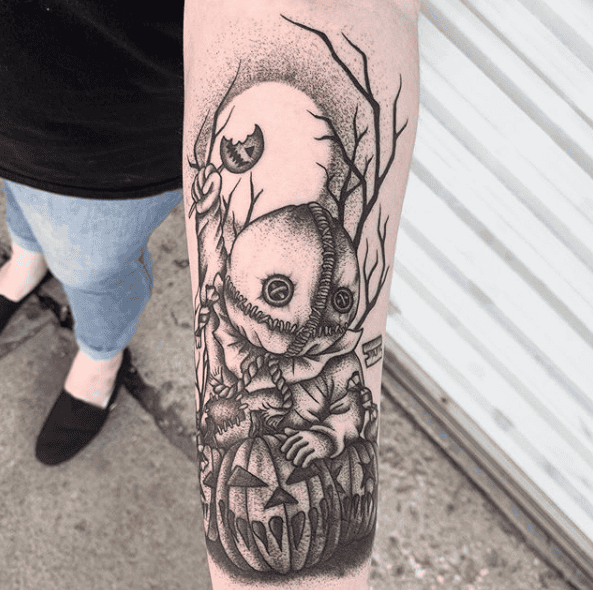 Details more than 62 oogie boogie tattoo design best - in.cdgdbentre