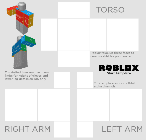 Roblox Transparent Shirt Templates And How To Make Them Game Specifications If you're going to make a shirt or pants, you will need a roblox builders club membership. roblox transparent shirt templates and