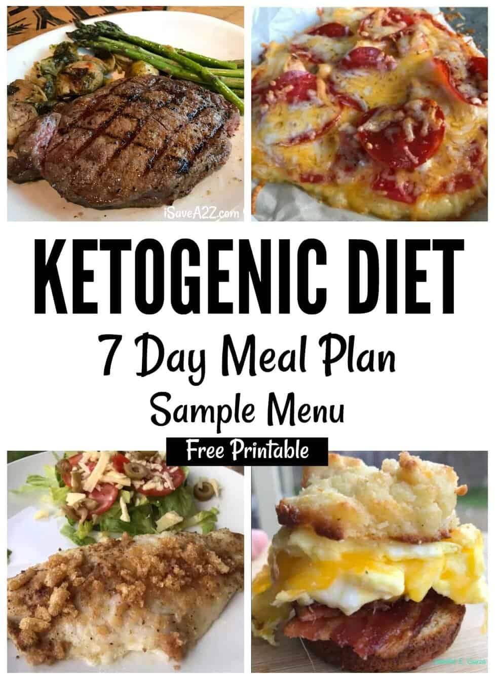 7 day sample keto diet