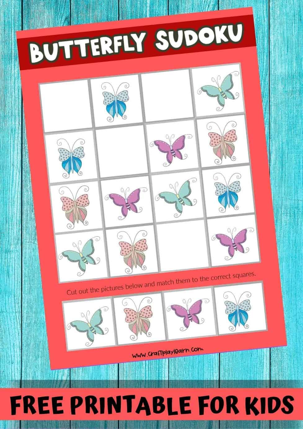 Butterfly Sudoku - Easy 