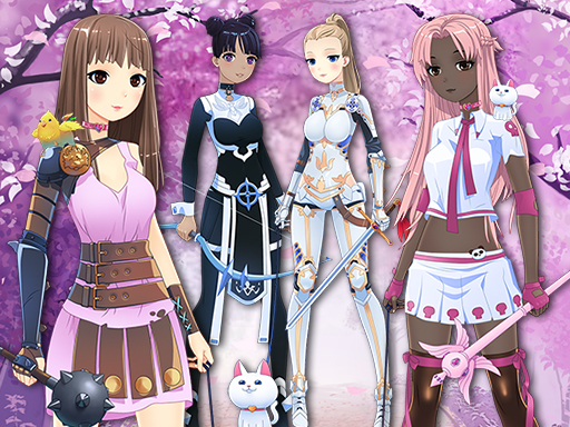 Play Anime Fantasy Dress Up Game for Girl