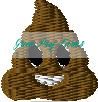 Emoticon Smiling Poo