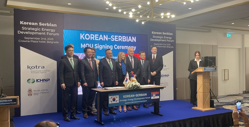 serbia south korea khnp nuclear energy hydrogen memorandum