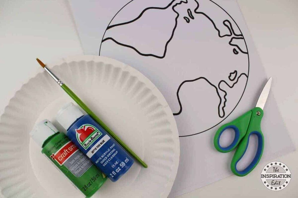 Planet Earth Craft Paper Plate Paper Plate Earth Craft Kids Will Love