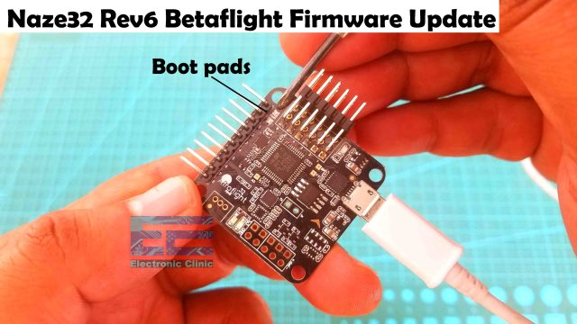 Naze32 Rev6 Quadcopter, Betaflight Setup and Firmware Update