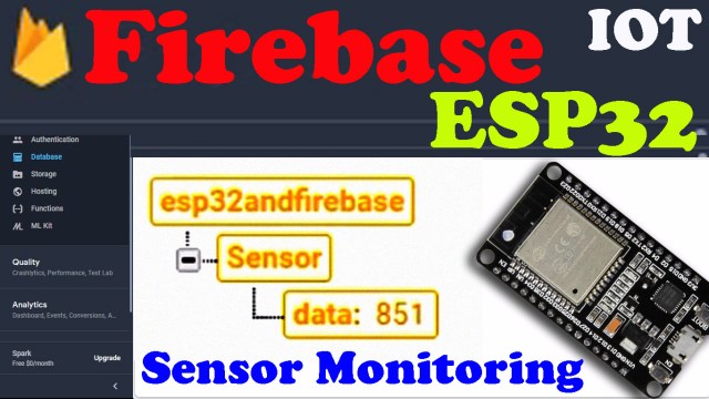 Esp32 Firebase Tutorial Send Sensor Data To Google Firebase Database