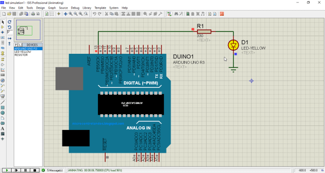 Arduino simulator