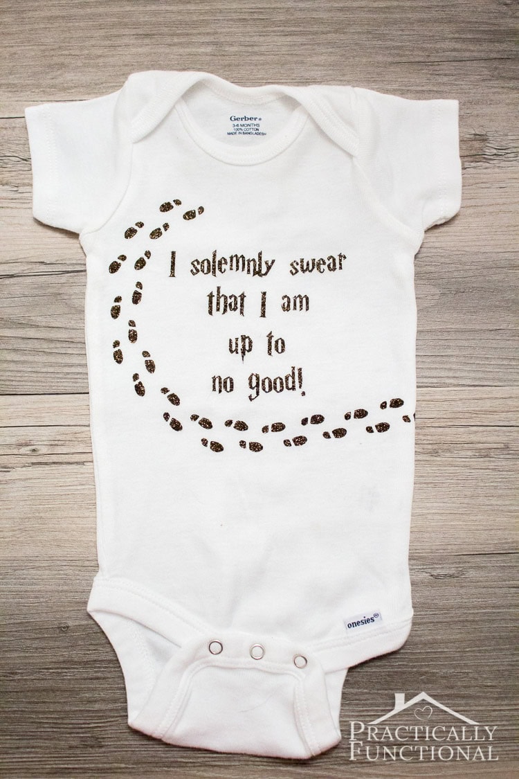 i solemnly swear onesie