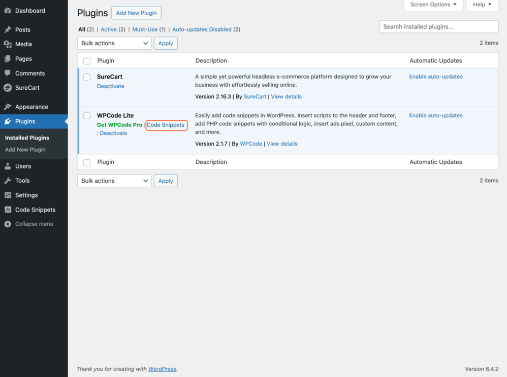 In WordPress What is Business Cover Lite Footer
