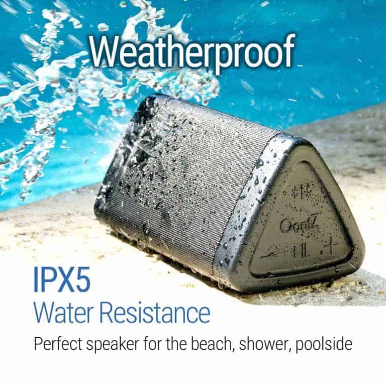 oontz angle 3 enhanced stereo edition ipx5 splashproof portable bluetooth speaker