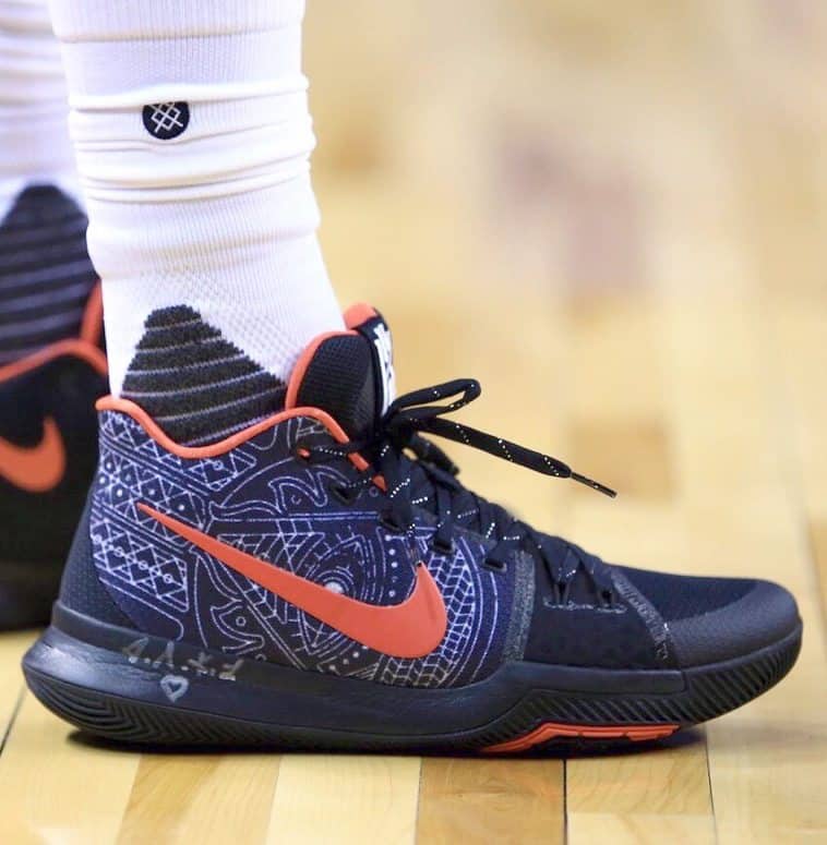 Kyrie Irving S Newest Nike Shoe Is Inspired By His Hamsa Hand Tattoo Nice Kicks