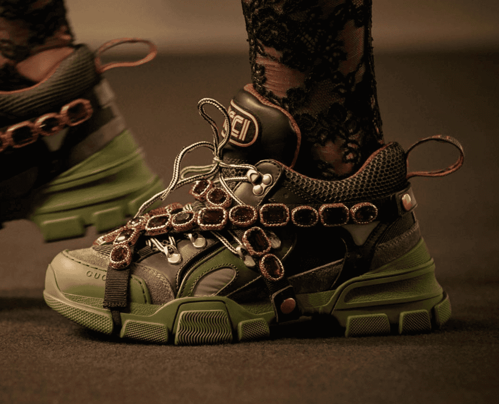 gucci sega trainers