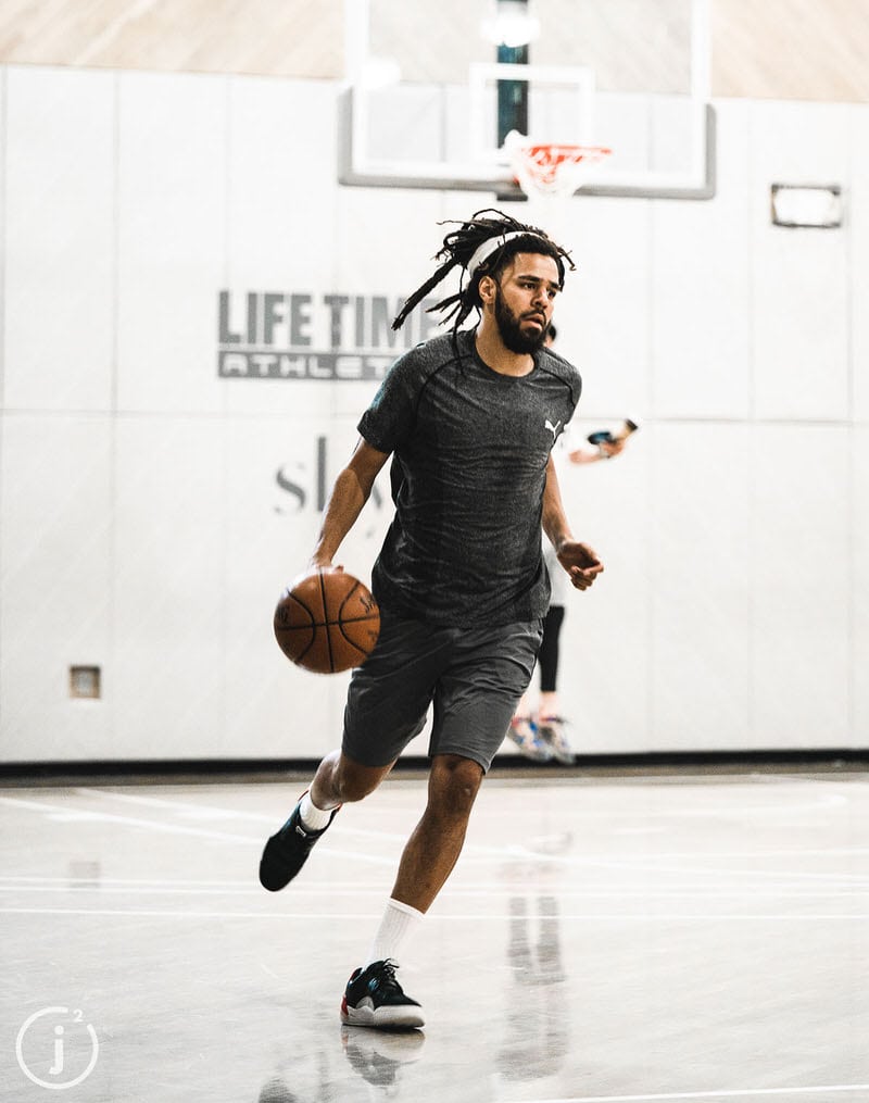 j cole basketball shoes