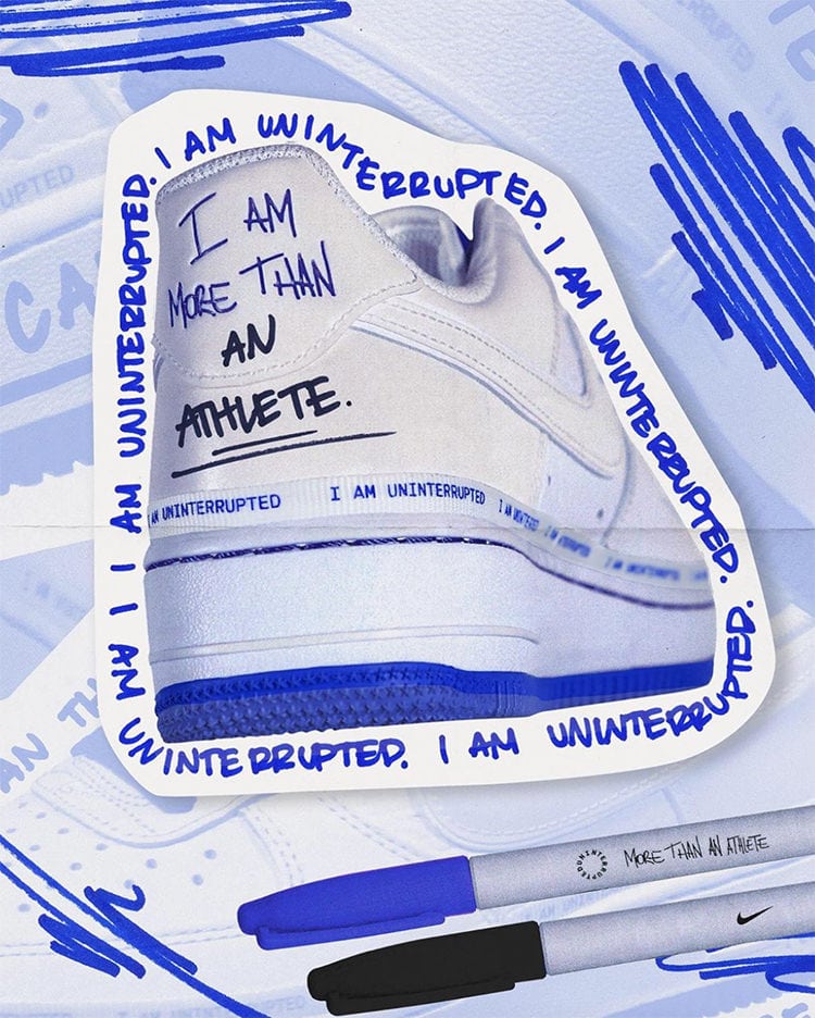 nike air force 1 more than an athlete