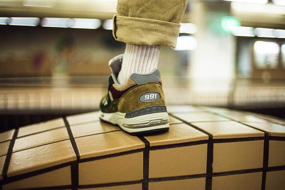 new balance 991 burgundy