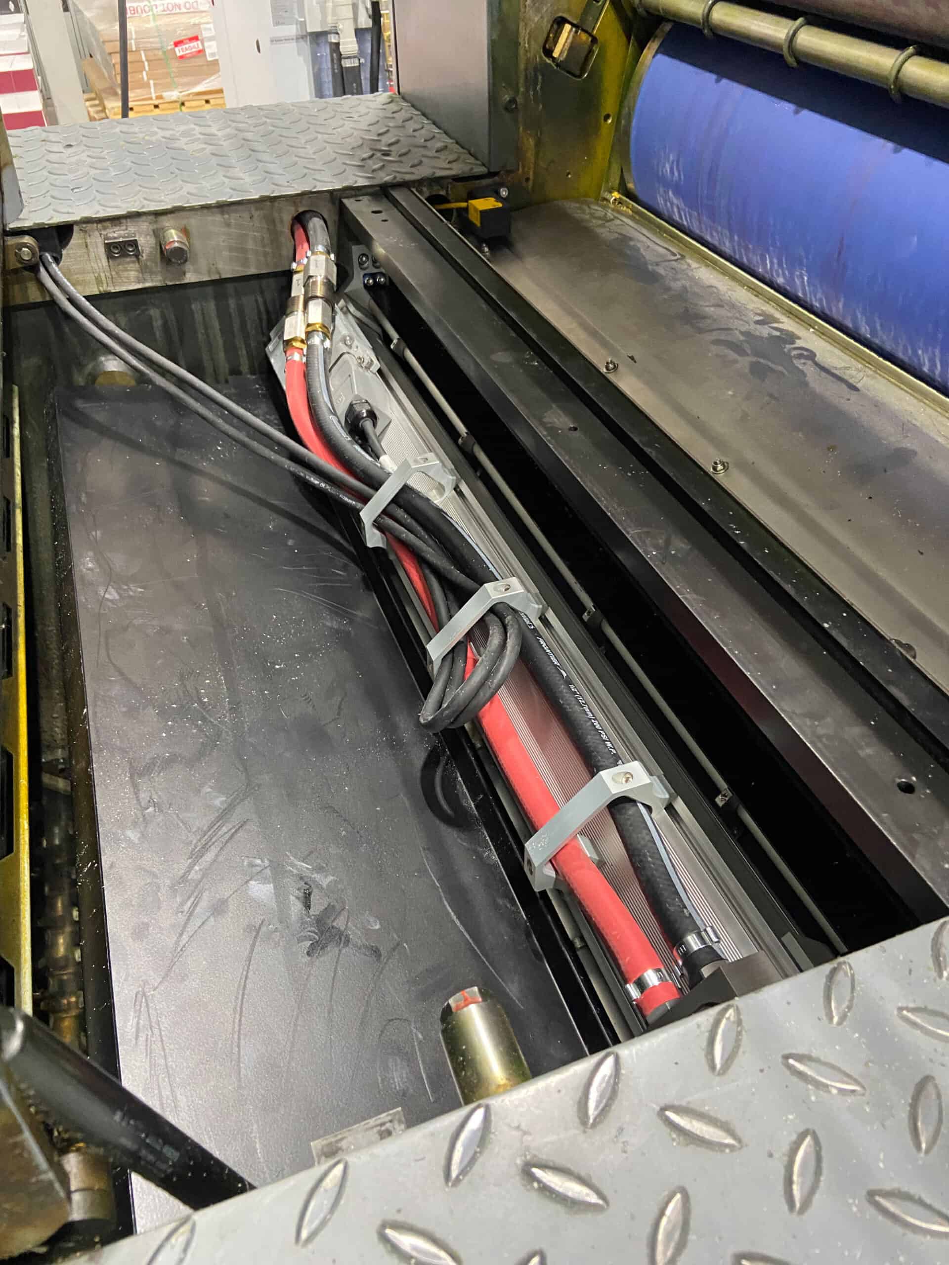 Um cliente americano instalou E4C e LeoLED em sua impressora Heidelberg CD74.